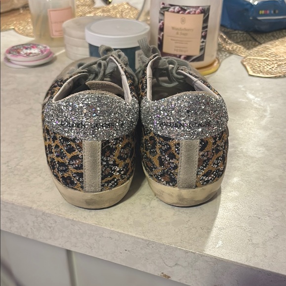 Leopard Print Women's Sneakers - Picture 3 of 6